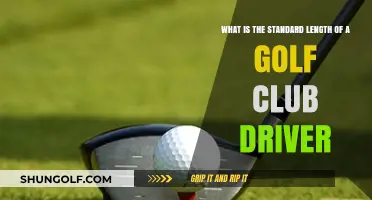 Understanding the Standard Length of a Golf Club Driver
