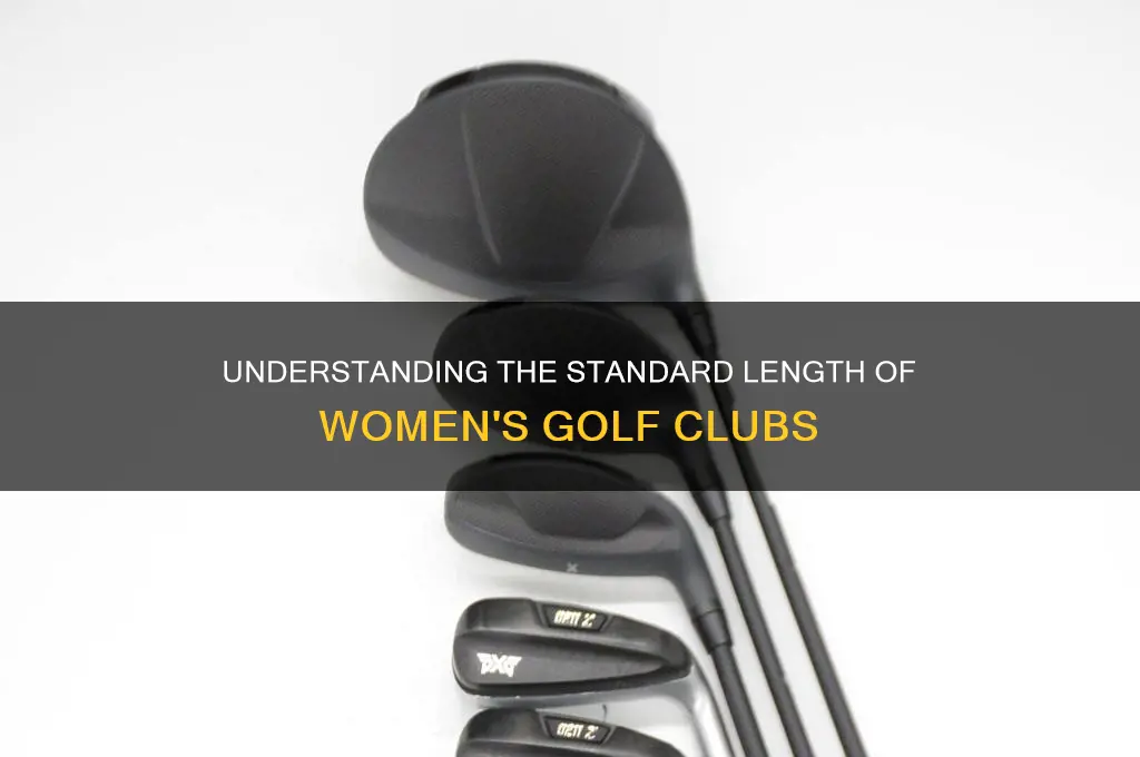 what is the standard length of a women