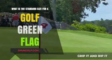 Standard Golf Green Flag Size: A Quick Guide for Golfers