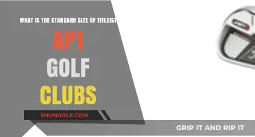 Titleist AP1 Golf Clubs: Understanding the Standard Size Guide