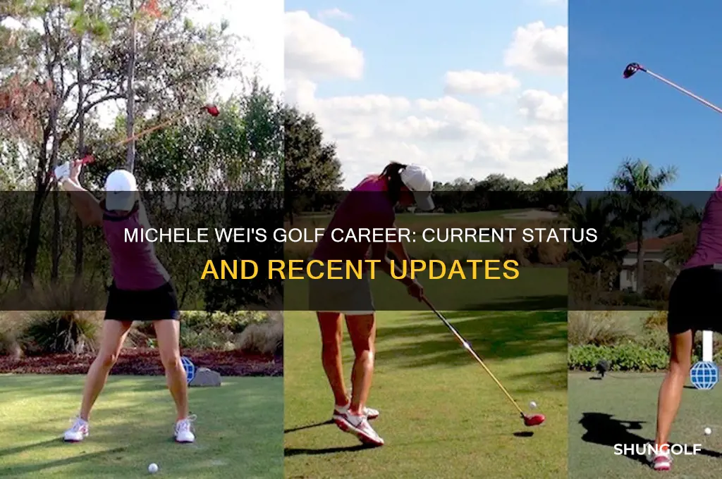 what is the status of golfer michele wei