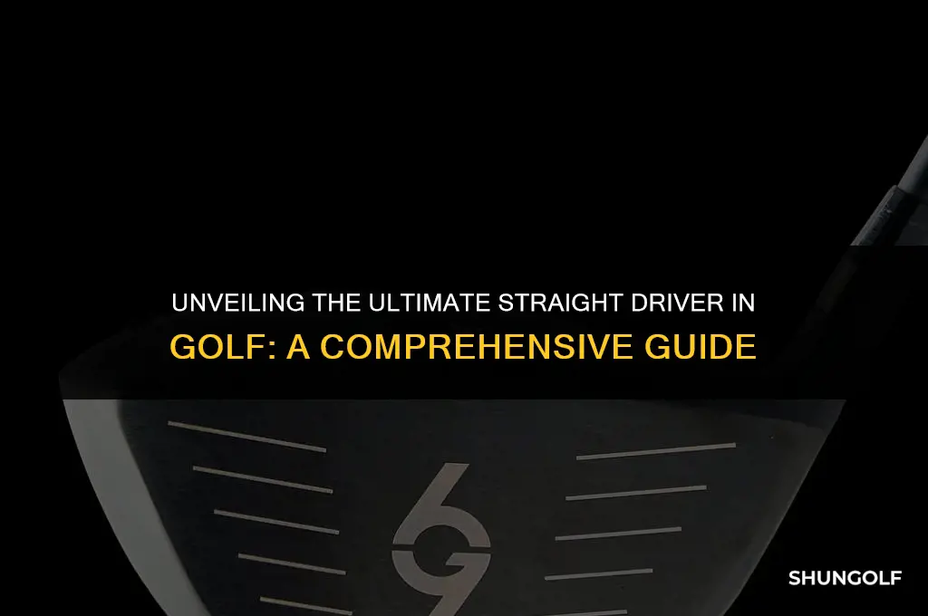 what is the straightest driver in golf