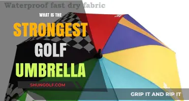 Golf Umbrella Showdown: Which Brand Offers the Strongest Protection?