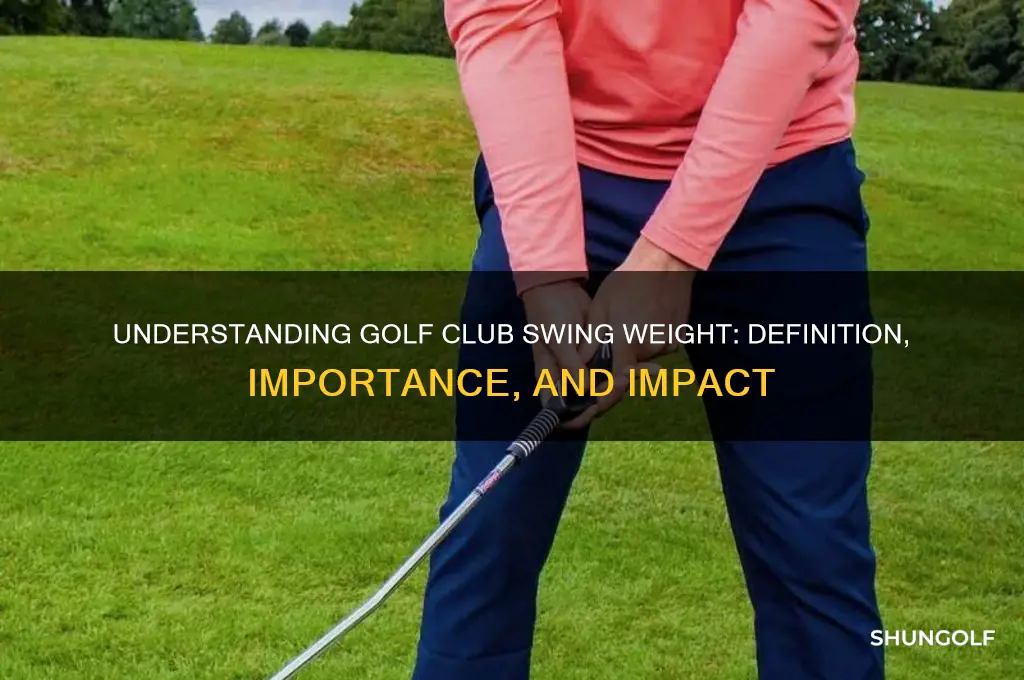 what is the swing weight of a golf club