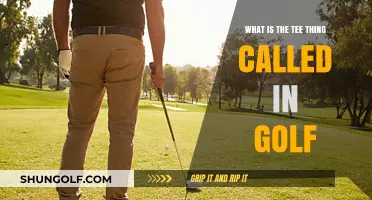 Understanding the Golf Tee: Its Name, Purpose, and Importance