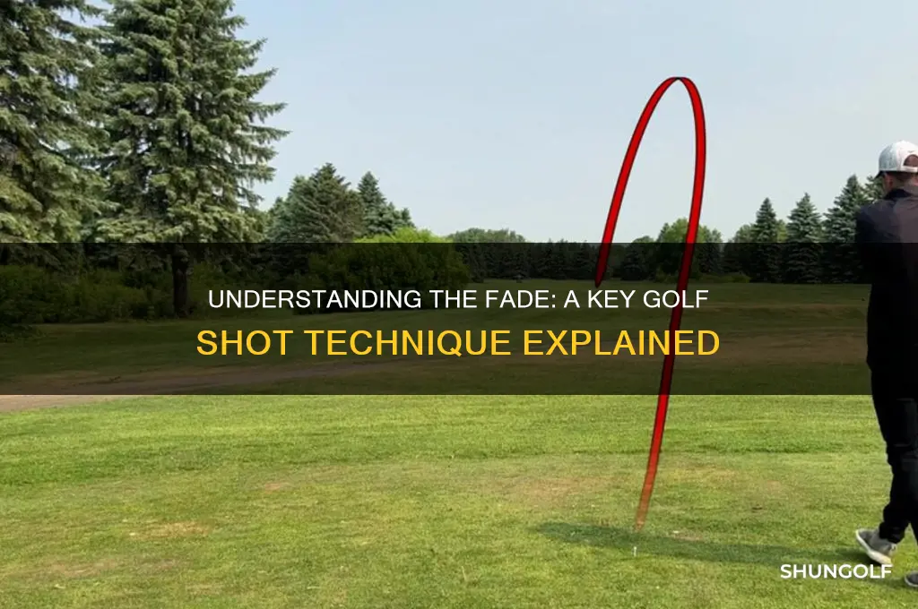 what is the term fade in golf