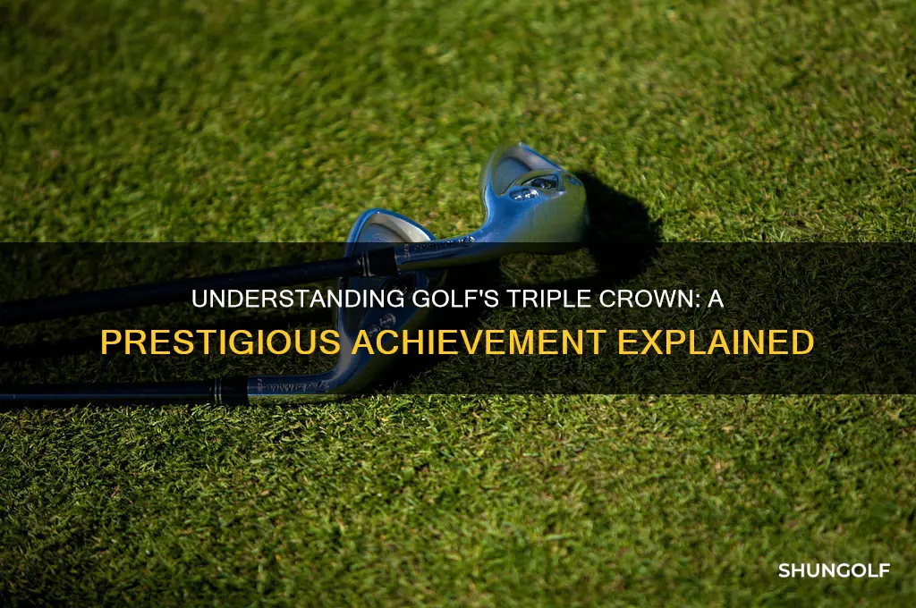 what is the triple crown in golf