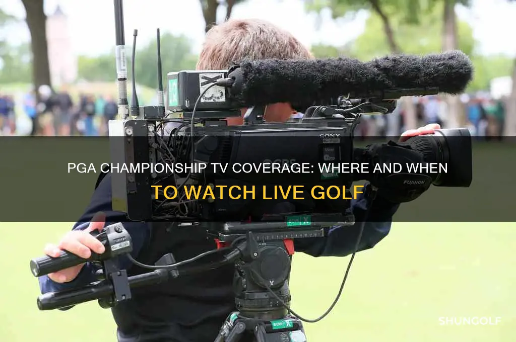 what is the tv coverage for the pga golf champship