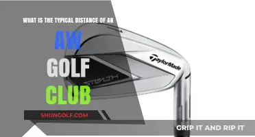 Understanding the Average Distance of an AW Golf Club