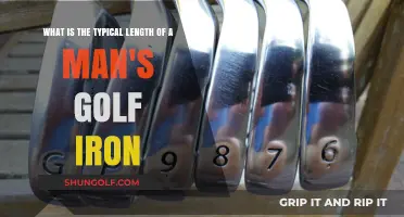 Understanding the Standard Length of Men's Golf Irons: A Guide