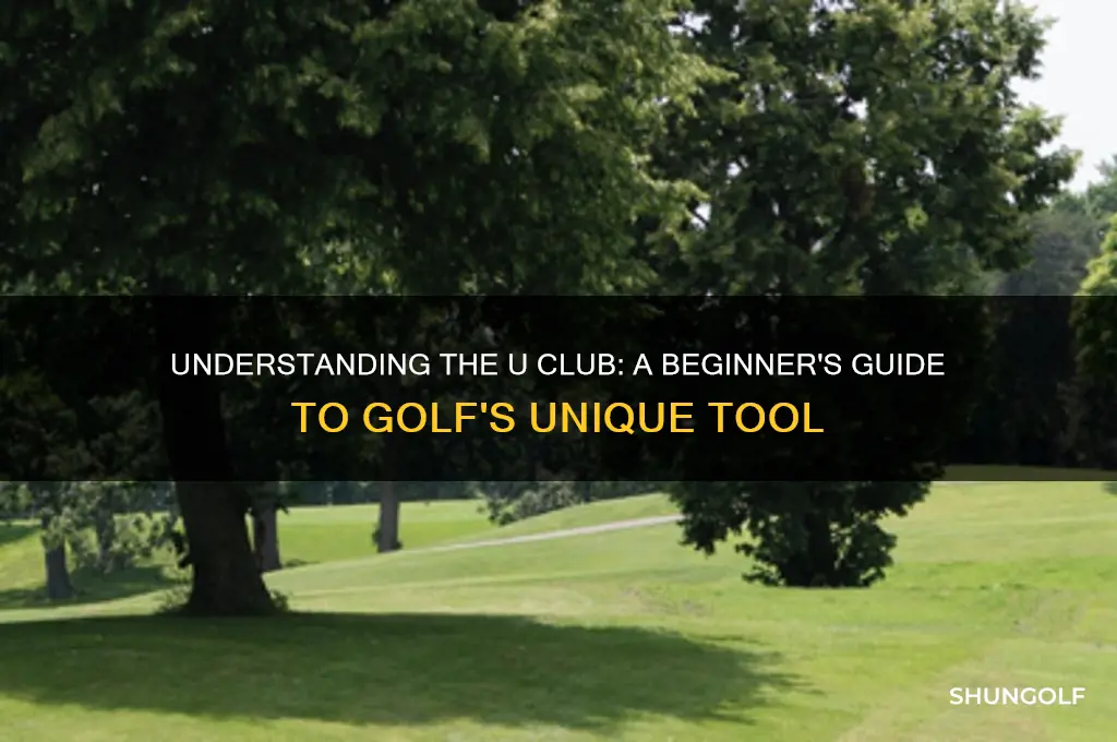 what is the u club in golf