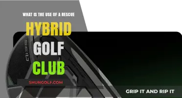 Rescue Hybrid Golf Club: Versatile Solution for Improved Game Performance