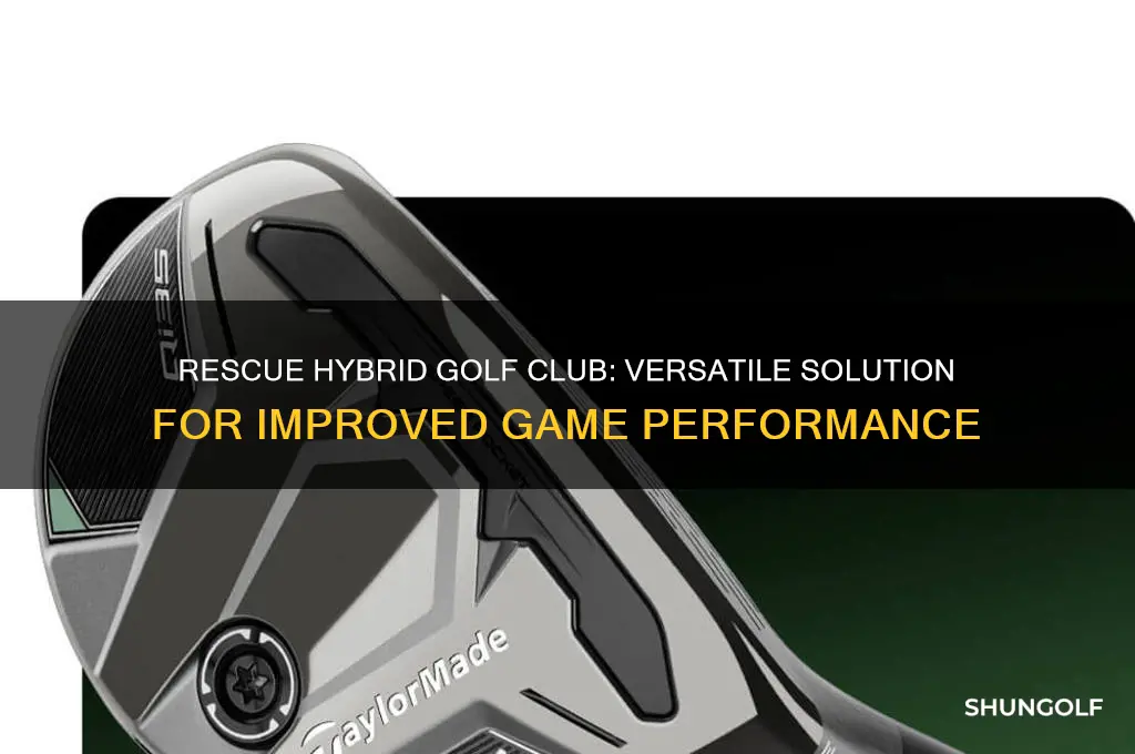 what is the use of a rescue hybrid golf club