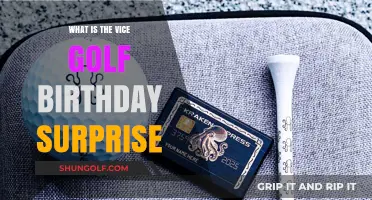 Vice Golf Birthday Surprise: Unveiling the Ultimate Golfer's Gift Experience