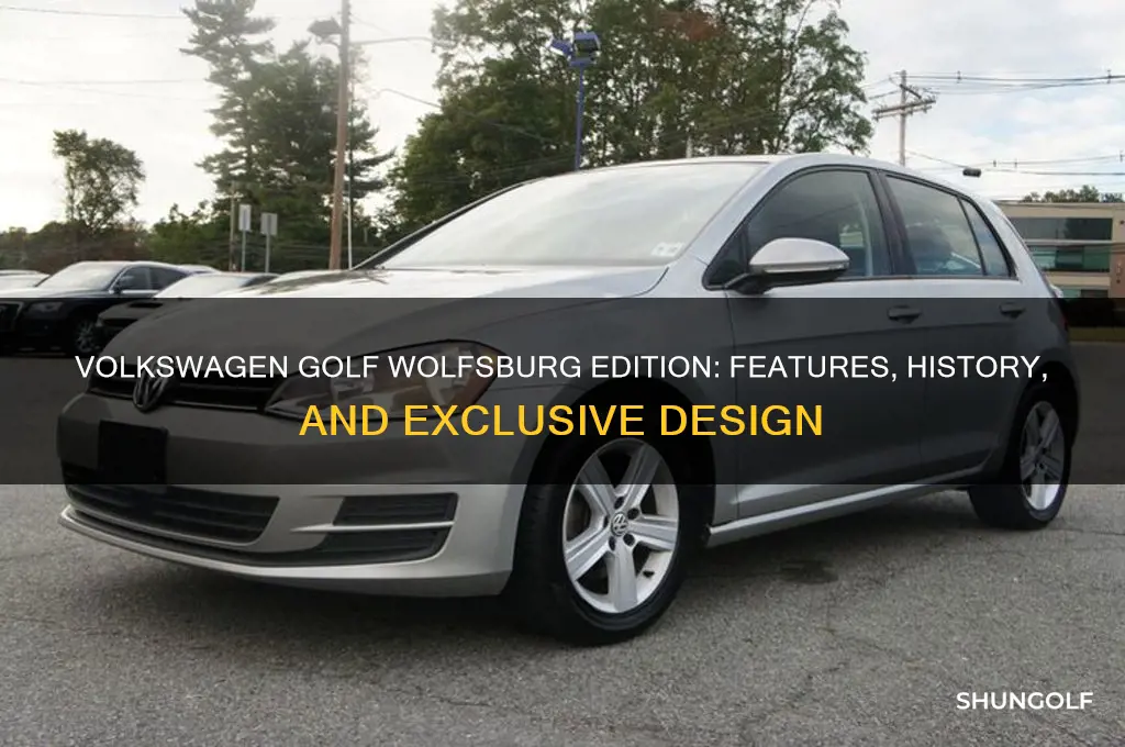 what is the volkswagen golf wolfesburg edition