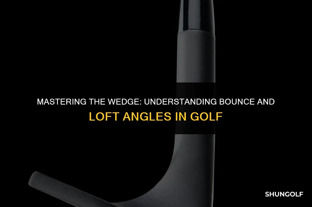 what is the wedge angle used for in golf