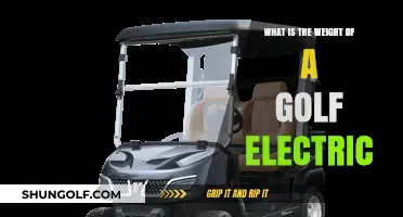 Exploring the Weight of Electric Golf Carts: A Comprehensive Guide