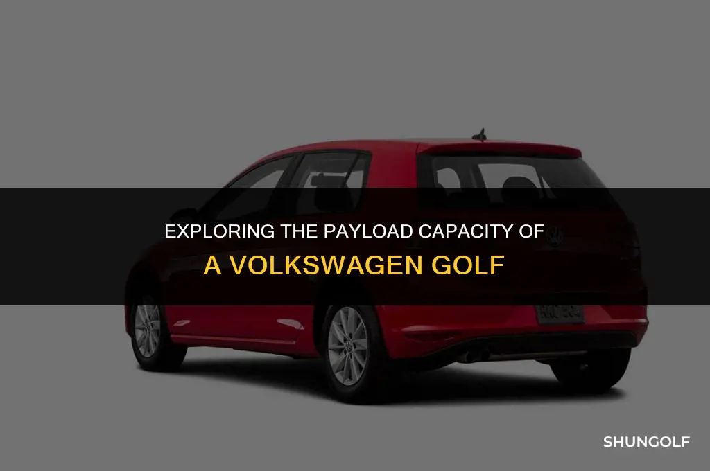 what is the weight of a volkswagen golf can carry
