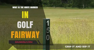 Understanding the Purpose of White Markers on Golf Fairways