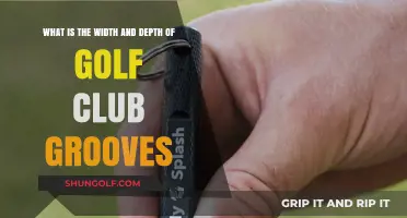 Understanding Golf Club Groove Width and Depth: A Comprehensive Guide