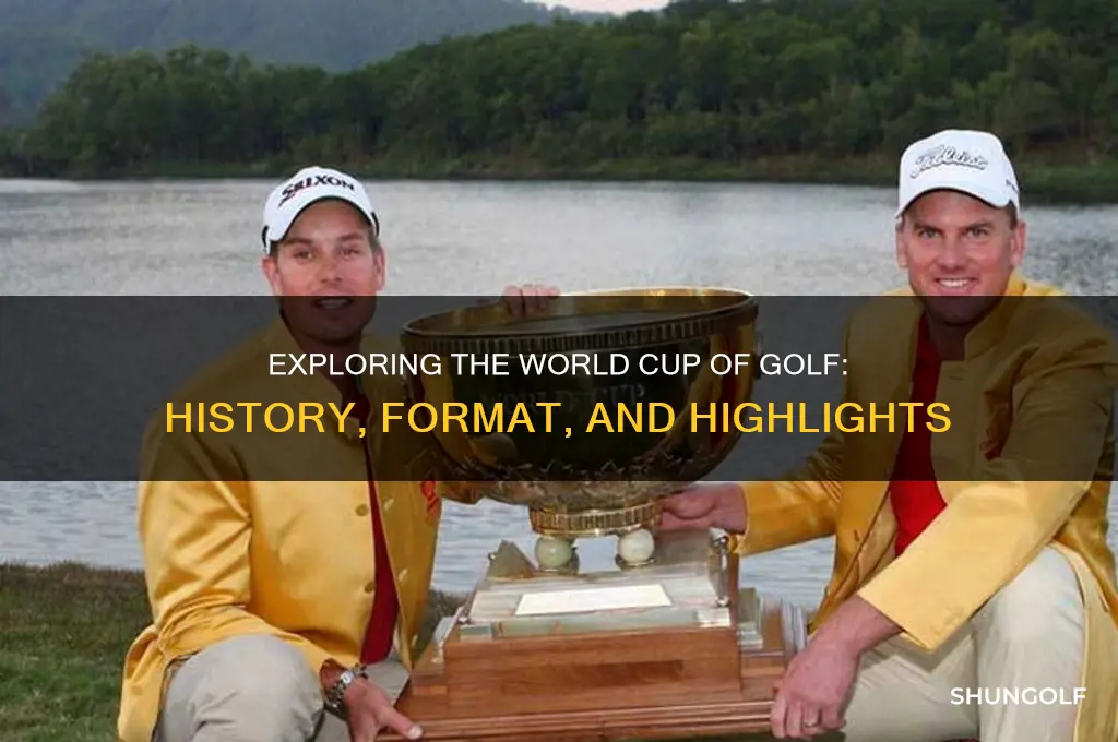 what is the world cup of golf