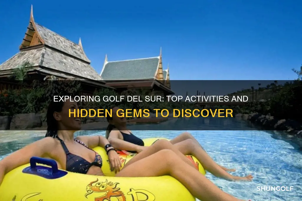 what is there to do in golf del sur
