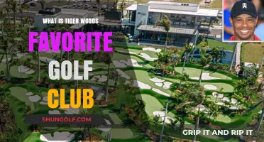 Tiger Woods' Go-To Golf Club: Unveiling His Trusted Weapon on the Course
