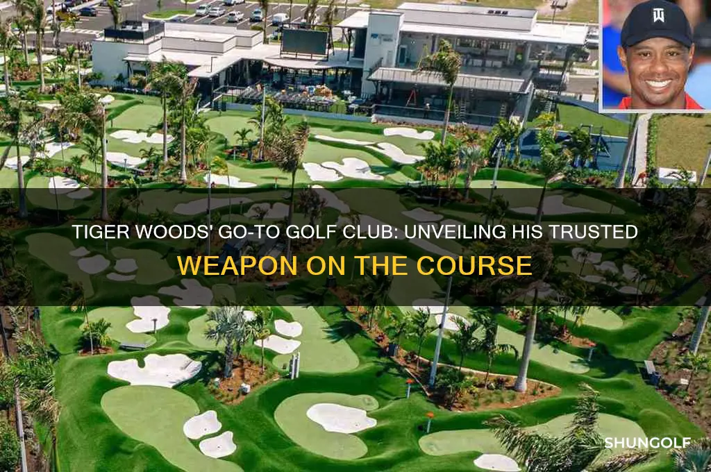 what is tiger woods favorite golf club