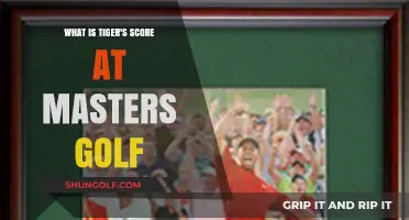 Tiger's Masters Golf Score: A Breakdown of His Performance