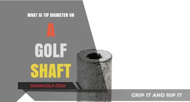 Understanding Golf Shaft Tip Diameters: A Comprehensive Guide