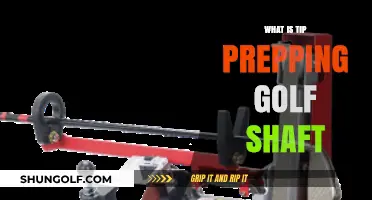 Mastering the Art of Golf Shaft Prepping: Tips and Tricks