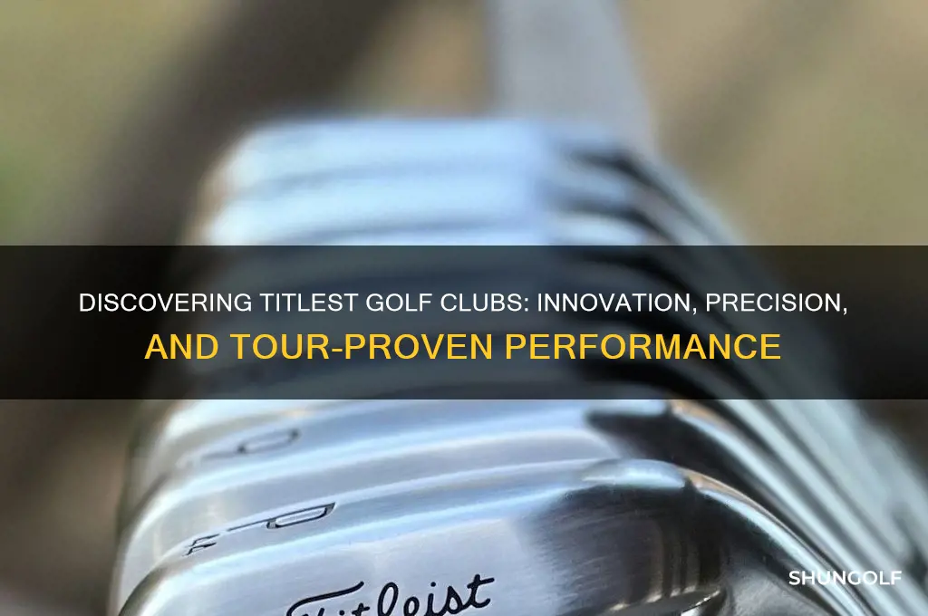 what is titlet golf clubs known for