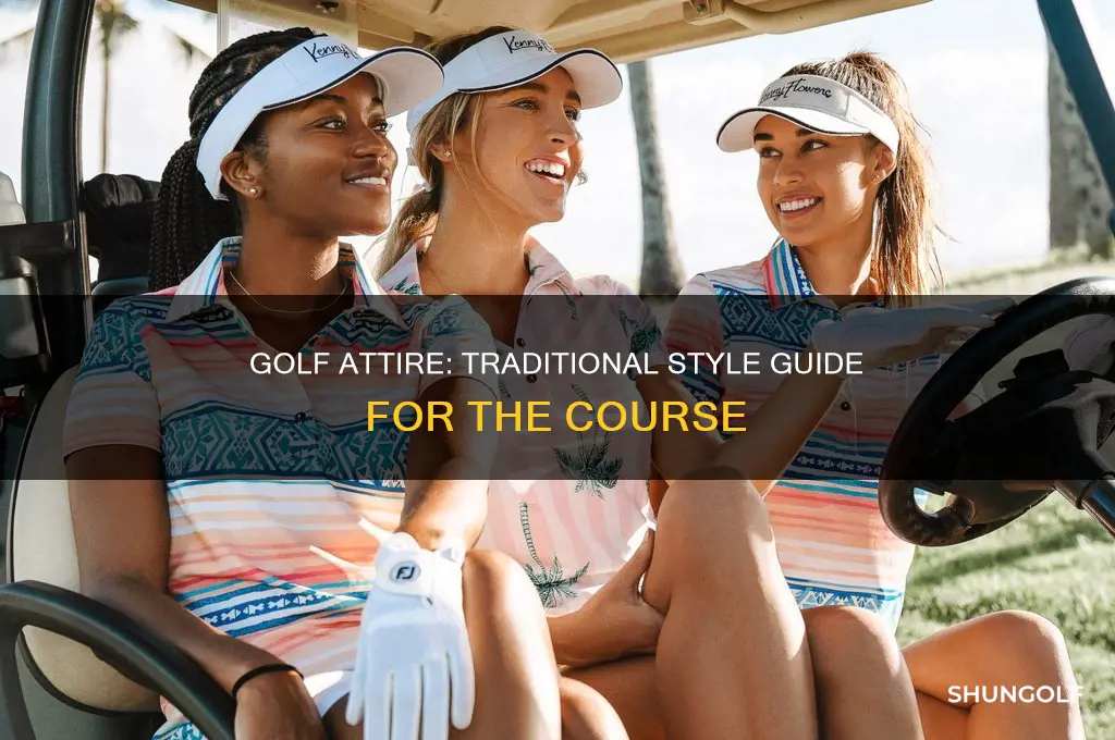 what is traditional golf attire