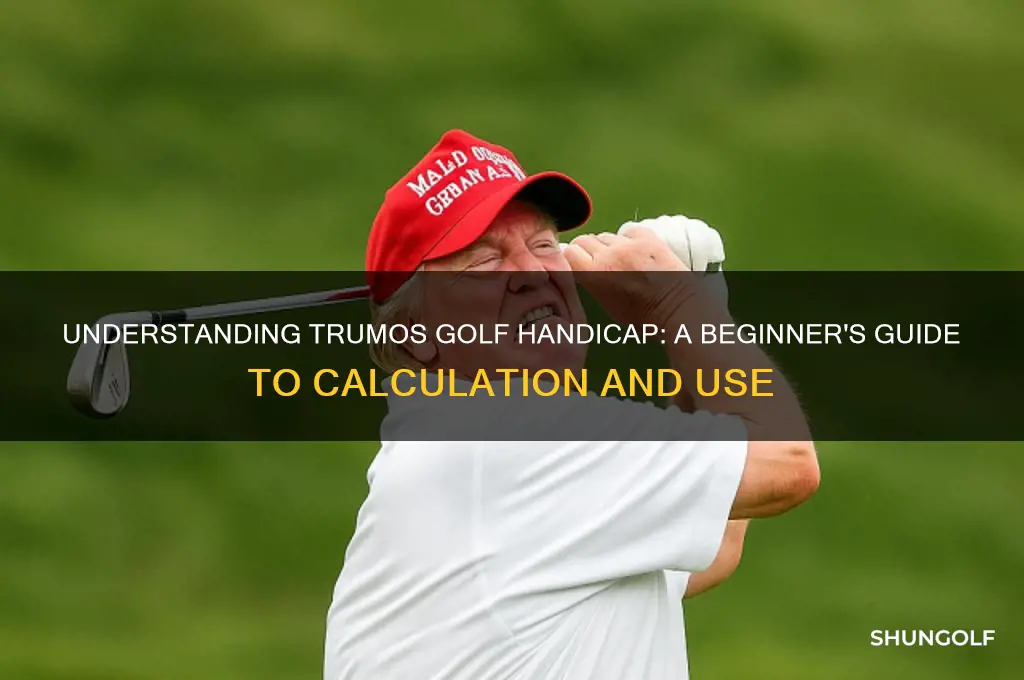 what is trumos golf handicap