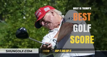 Unveiling Trump's Golfing Prowess: His Best Score Revealed