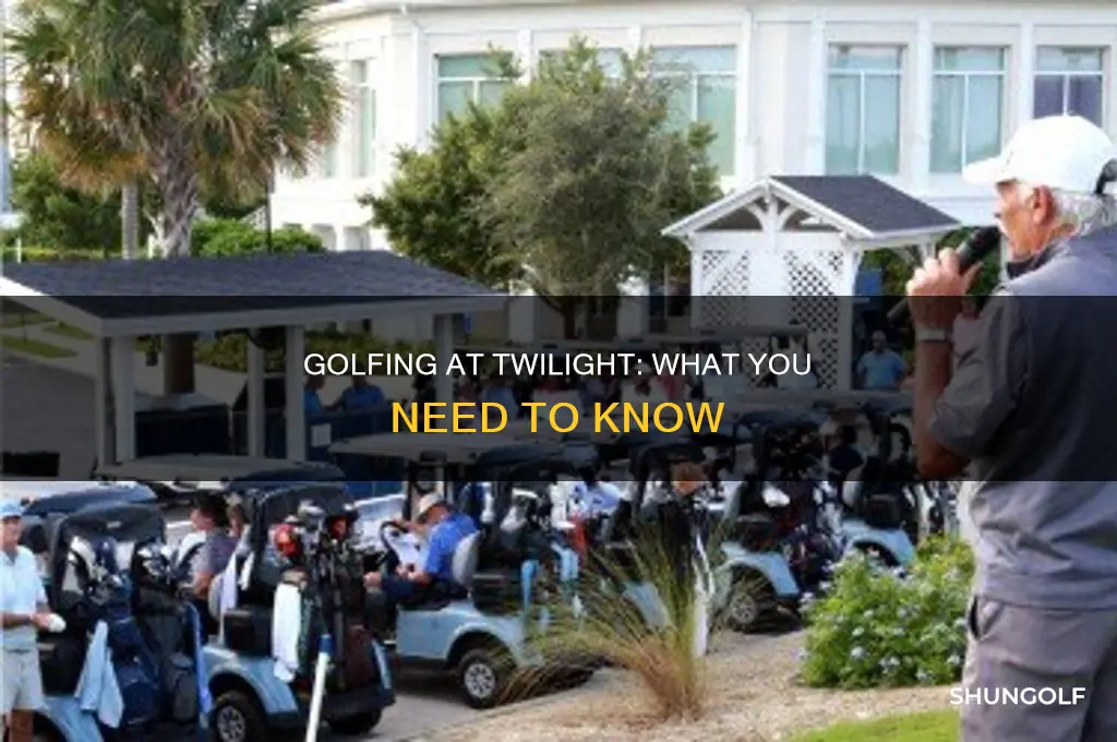 what is twilight in golf