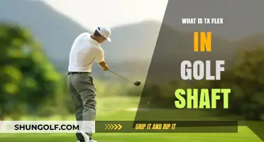 Understanding TX Flex in Golf Shafts: A Comprehensive Guide