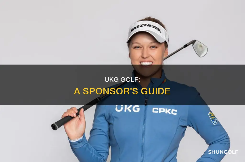 what is ukg golf sponsor