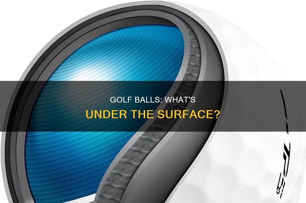 what is under a golf bal