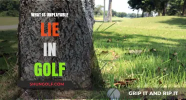 Unplayable Lies: When to Take a Penalty in Golf