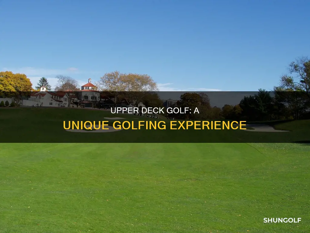 what is upper deck golf