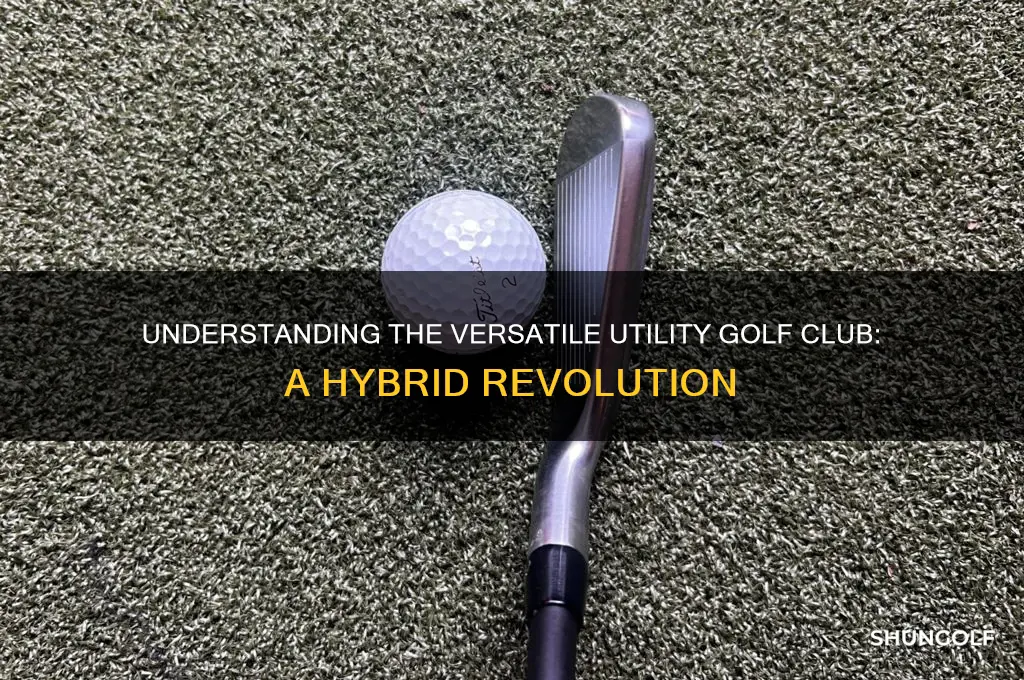 what is utility golf club
