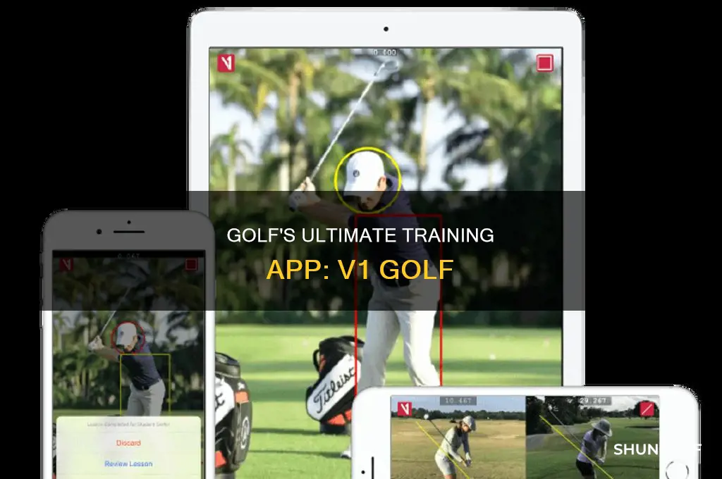 what is v1 golf app
