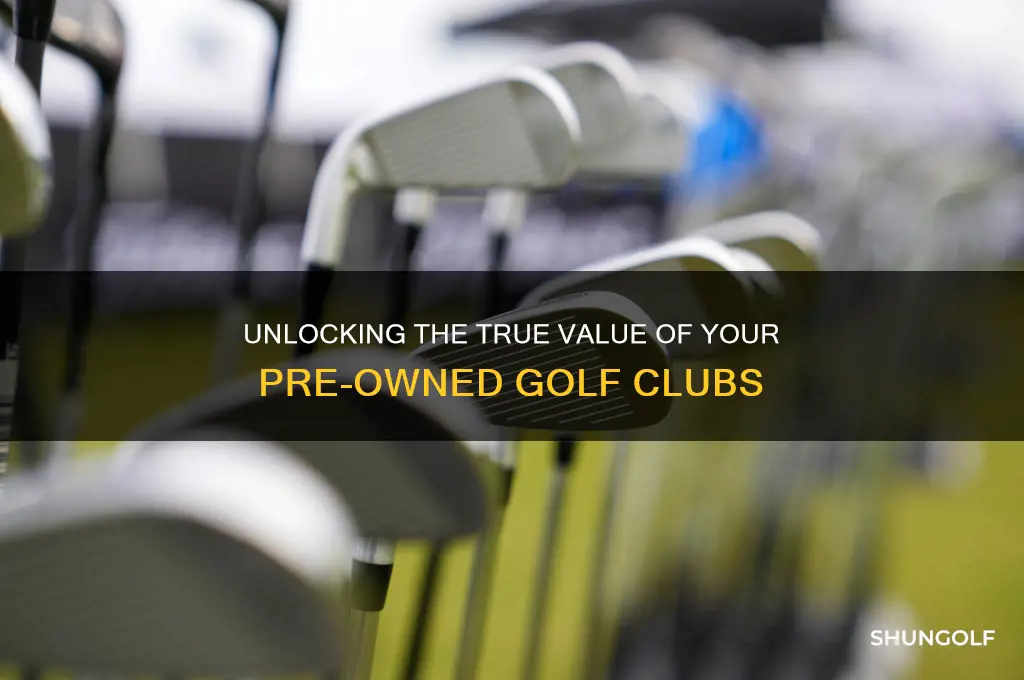 what is value of used golf clubs