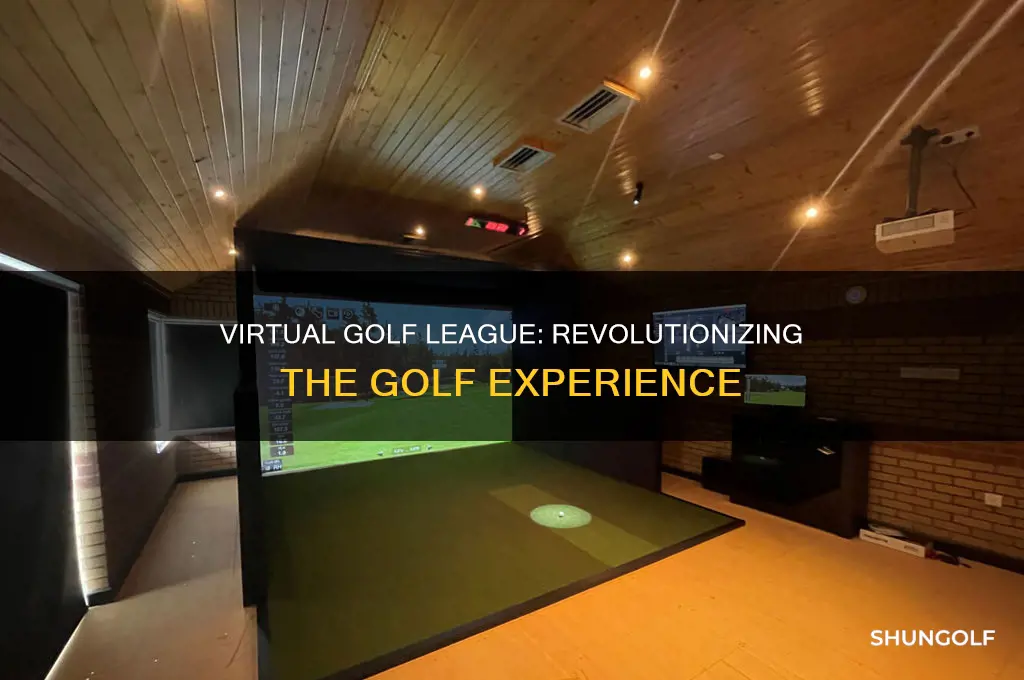 what is virtual golf league