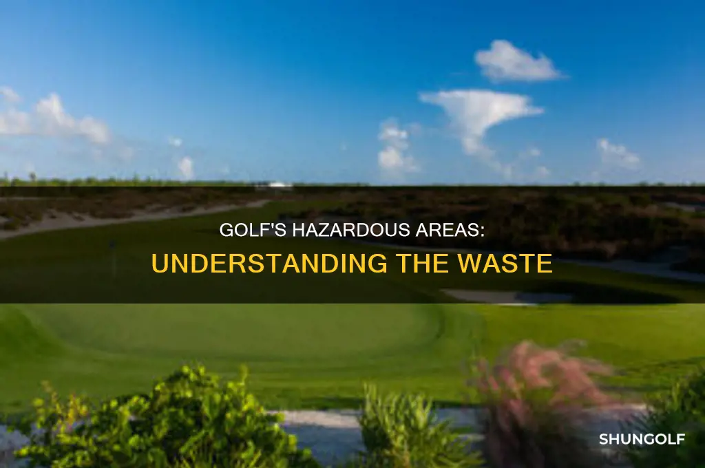what is waste area in golf