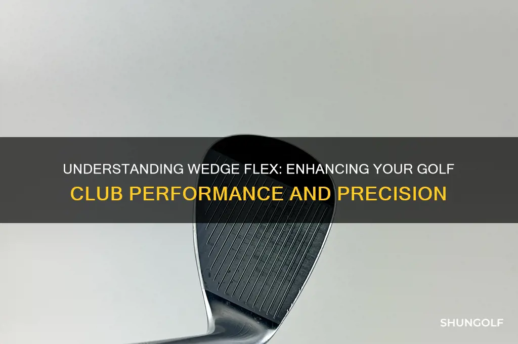 what is wedge flex in golf clubs