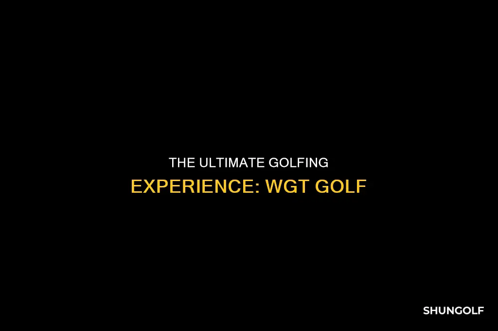 what is wgt golf