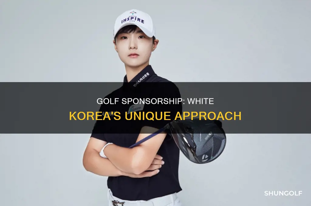 what is white korea golf sponsorship