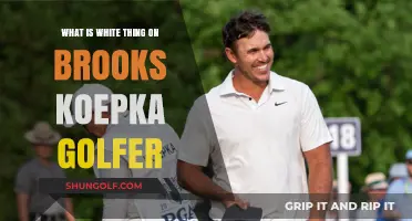 Brooks Koepka's White Substance: Unveiling the Mystery on the Golf Course